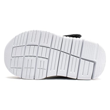 HOBIBEAR Boys Toddler Snow Boots Slip on Waterproof Warm Winter Shoes Outdoor(Camo Blue-Size 3.5 Toddler)