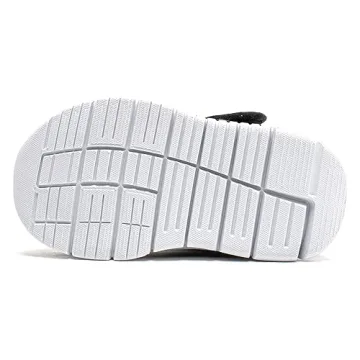 HOBIBEAR Boys Toddler Snow Boots Slip on Waterproof Warm Winter Shoes Outdoor(Camo Blue-Size 3.5 Toddler)