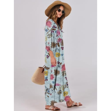 Anrabess Boho Maxi Dress - Perfect for All Seasons