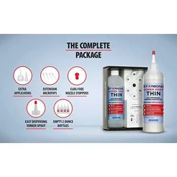 Starbond Premium CA Super Glue - 16 oz Refill Kit