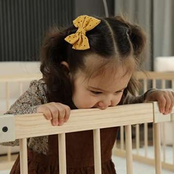 Stylish Wooden Baby Playpen Safe and Spacious Indoor Fun