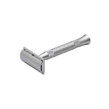 Pearl Shaving Blaze Double Edge Safety Razor for Men - Reusable Metal Razor Made with CNC process | Premium Shaving Razors| Men's Safety Shaving Razor Kit for Valentine's day Gift
