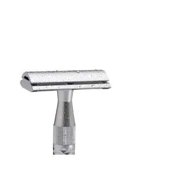 Pearl Shaving Blaze Double Edge Safety Razor for Men - Reusable Metal Razor Made with CNC process | Premium Shaving Razors| Men's Safety Shaving Razor Kit for Valentine's day Gift