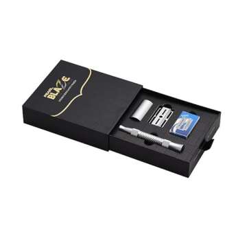 Pearl Shaving Blaze Double Edge Safety Razor for Men - Reusable Metal Razor Made with CNC process | Premium Shaving Razors| Men's Safety Shaving Razor Kit for Valentine's day Gift