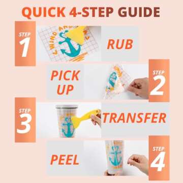 HTVRONT Clear Vinyl Transfer Paper Tape Roll 6" x 50 Feet Clear w/Red Alignment Grid - Application Transfer Tape Perfect for Self Adhesive Vinyl for Signs Stickers Decals Walls Doors & Windows