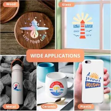 HTVRONT Clear Vinyl Transfer Paper Tape Roll 6" x 50 Feet Clear w/Red Alignment Grid - Application Transfer Tape Perfect for Self Adhesive Vinyl for Signs Stickers Decals Walls Doors & Windows