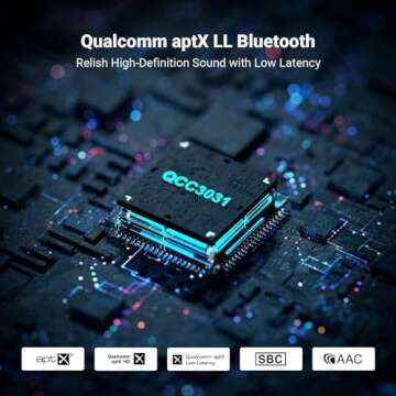 Fosi Audio P3 Tube Preamp Headphone Amplifier Home Audio Preamplifier Mini Vacuum Pre Amp Receiver with Bluetooth aptX LL HD Bass Treble Tone Controls for HiFi Stereo Active Speakers with RCA AUX Jack