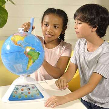 Oregon Scientific Smart Globe Discovery Educational World Geography Kids - Learning Toy