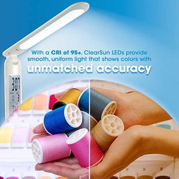 OttLite Portable LED Task Lamp – Rechargeable and Versatile