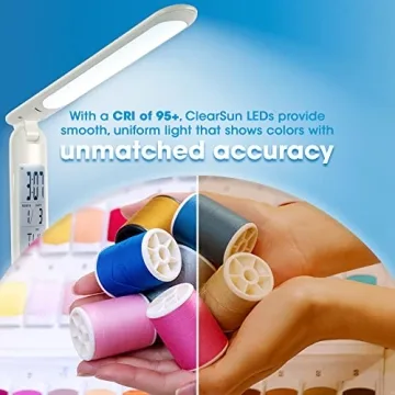 OttLite Portable LED Task Lamp – Rechargeable and Versatile