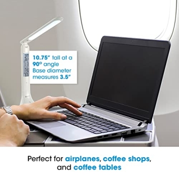 OttLite Portable LED Task Lamp – Rechargeable and Versatile