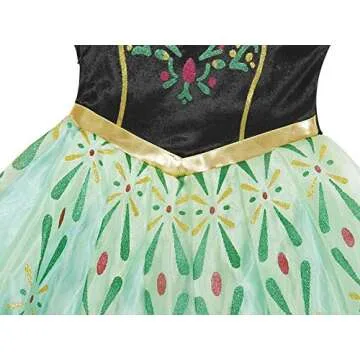 Xinfenglai Green Girls Princess Dress for Ages 3-4T