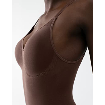 PUMIEY Shapewear Bodysuit for Women Tummy Control