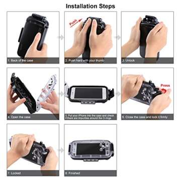 Durable HAWEEL iPhone Underwater Housing Case