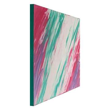 U.S. Art Supply 5" x 7" Birch Wood Paint Pouring Panel Boards, Studio 3/4" Deep Cradle (Pack of 5) - Artist Wooden Wall Canvases - Painting Mixed-Media Craft, Acrylic, Oil, Watercolor, Encaustic