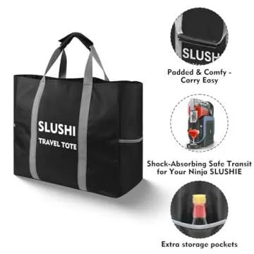 Travel Party Tote for Ninja Slushi Machines - Durable, Stylish