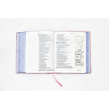 Biblia Inspira NTV (SentiPiel, Acuarela rosa): La Biblia que inspira tu creatividad (Spanish Edition)