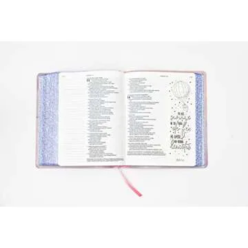 Biblia Inspira NTV (SentiPiel, Acuarela rosa): La Biblia que inspira tu creatividad (Spanish Edition)
