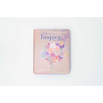 Biblia Inspira NTV (SentiPiel, Acuarela rosa): La Biblia que inspira tu creatividad (Spanish Edition)
