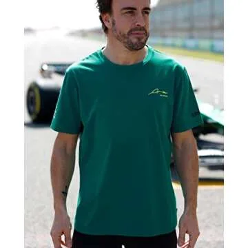 Aston Martin AMCF1 Lifestyle FA T-Shirt in Green