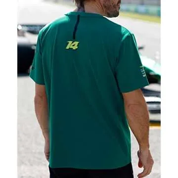 Aston Martin AMCF1 Lifestyle FA T-Shirt in Green