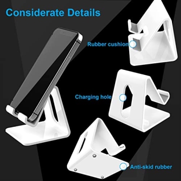 Crpich Acrylic Cell Phone Stand For All Smartphones