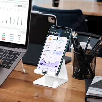 Crpich Acrylic Cell Phone Stand For All Smartphones