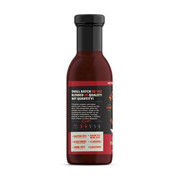 Kosmos Q Cherry Habanero BBQ Sauce - 15.5 Oz Bottle for BBQ & Marinades w/Sweet and Spicy Flavor - T...