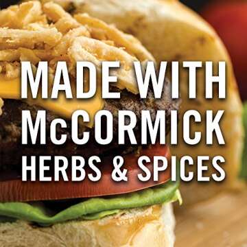McCormick Grill Mates Hamburger Seasoning for Bold Flavors
