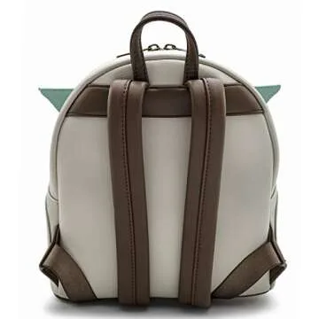 Loungefly Star Wars Baby Yoda The Mandalorian Womens Double Strap Shoulder Bag Purse