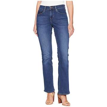 Levi's Women's Curvy Bootcut Jeans, Moonlight Reflection, 34 (US 18) S