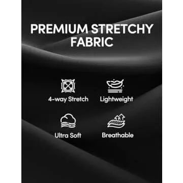 IUGA Womens Dress Pants Wide Leg Pull On Stretchy Work Pants Women High Waisted Business Casual Trousers with Pockets