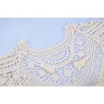 Jeasona Women’s Crochet Beach Cover-Up for Summer Style