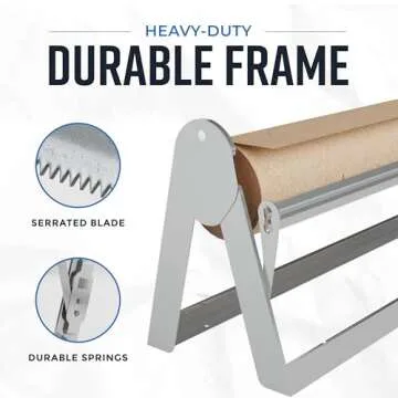 Bryco Goods Paper Roll Dispenser and Cutter for Crafts