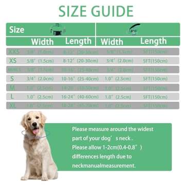 Maiiu Reflective Dog Collar & Leash for Safe Walks