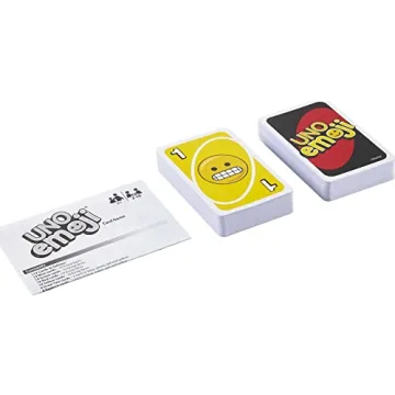 Mattel Games UNO Emoji Card Game for Family Fun