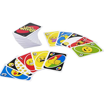 Mattel Games UNO Emoji Card Game for Family Fun
