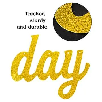 Happy Father's Day Banner Burlap Decorations Party Supplies