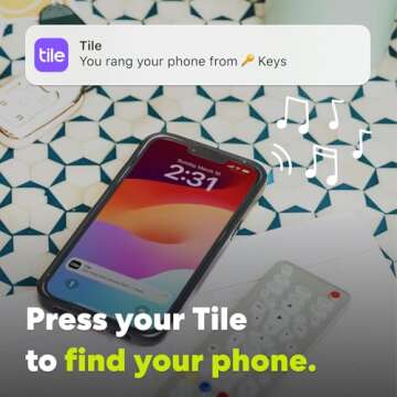 Tile by Life360 Mate (2024) Bluetooth Tracker, Keys Finder and Item Locator for Keys, Bags and More. Phone Finder. Both iOS and Android Compatible. 1-Pack (Green Surf)