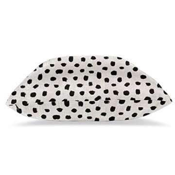BETGINY Boho Pillow Covers 20x20, Polka Dot Outdoor Decorative Throw Pillows for Bed, Vintage Black White Decor Cushion Covers 2 Pcs Soft Large Linen Pillowcase for Sofa Bed Couch