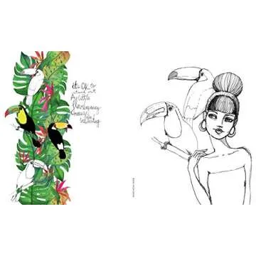 Whimsical and Wild Art Journal for Creative Minds