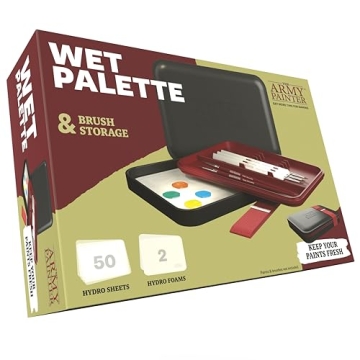 The Army Painter Hydropack Bundle Stay Wet Palette for Acrylic Painting - Perfect Companion for Hobb...
