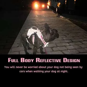 PAWORLD Escape Proof Dog Harness - Adjustable & Reflective