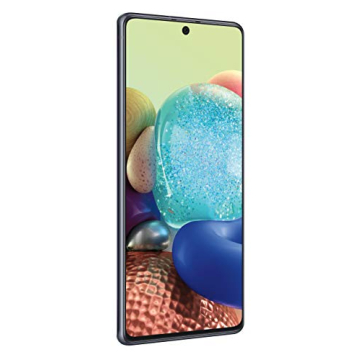 SAMSUNG Galaxy A71 5G Factory Unlocked Android Cell Phone 128GB US Version Smartphone 6.7-inch AMOLED Screen Long-Lasting Battery Single SIM, Black