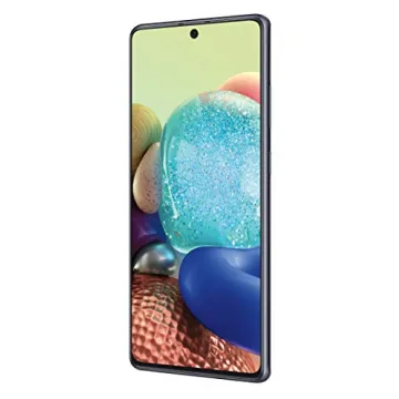 SAMSUNG Galaxy A71 5G Factory Unlocked Android Cell Phone 128GB US Version Smartphone 6.7-inch AMOLED Screen Long-Lasting Battery Single SIM, Black