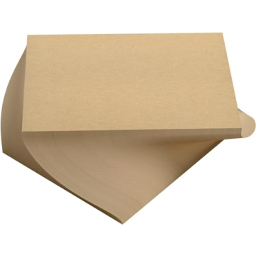 Chipboard Sheets 8.5" x 11" for Crafts and Shipping