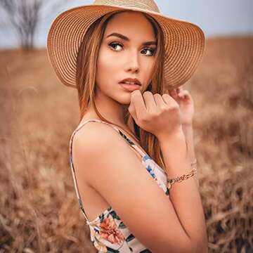 CIUNOFOR Bracelet Designer Brand Inspired Antique Women Jewelry Cable WireVintage Valentine's Day Wide Cuban Curb Link Bracelet Stainless Steel Adjustable Chain for Men (Medium Rose Gold, 9'')