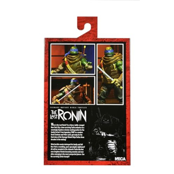 NECA TMNT Last Ronin Ultimate Leonardo Collectible Action Figure