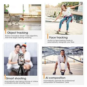 Auto Smart Motion Tracking Phone Mount for Stunning Shots