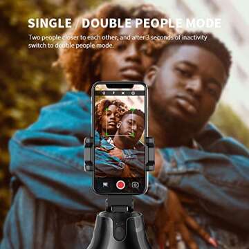 Auto Smart Motion Tracking Phone Mount for Stunning Shots